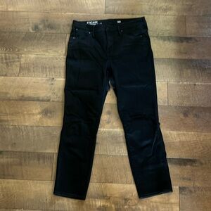 J.Crew vintage slim straight black Jean